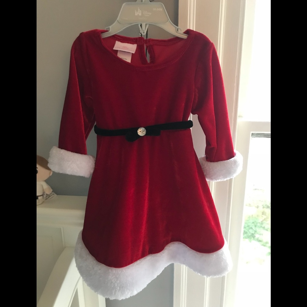 Toddler girl Christmas dress sz 18 mon